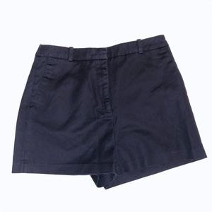Zara Navy blue high rise dress shorts small